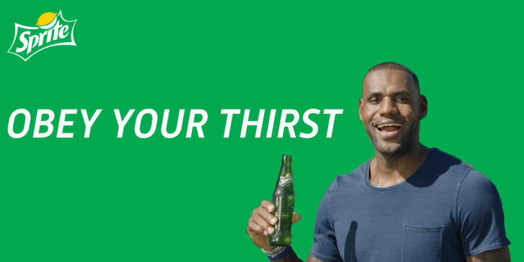 Sprite: “Obey your thirst